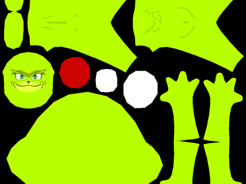 READY TO USE ANIMATED GRINCH 3D Model