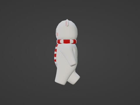 PACK OF 3 CUTE ANIMATED BEARS Model 3D