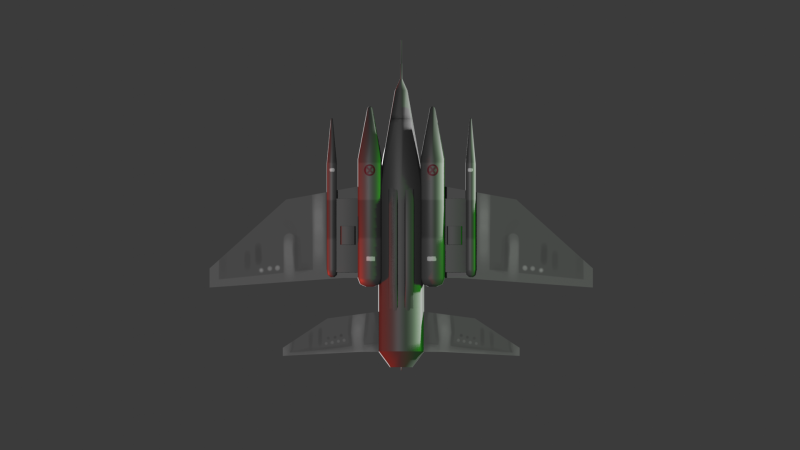 LOWPOLY WAR PLANE Modelo 3D .c4d .max .obj .3ds .fbx .stl .blend