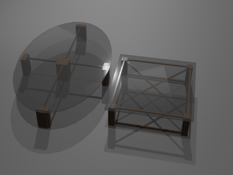 8 REALISTIC TABLES COLLECTION 3D मॉडल