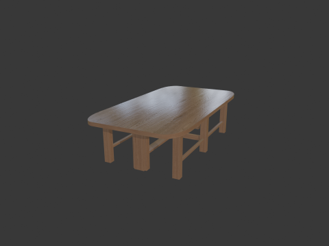 8 REALISTIC TABLES COLLECTION 3D Model