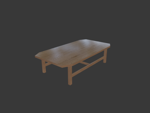 8 REALISTIC TABLES COLLECTION 3D Model