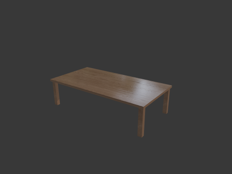 8 REALISTIC TABLES COLLECTION 3D Model