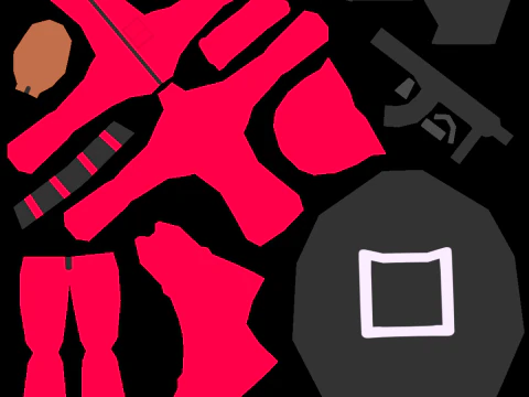 SQUID GAME GUARD 3D Model