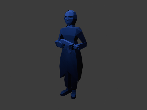 SQUID GAME LEADER 3D-Modell
