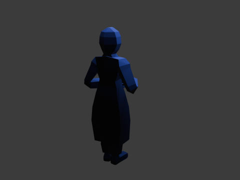 SQUID GAME LEADER 3D-Modell