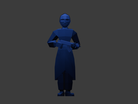 SQUID GAME LEADER 3D-Modell