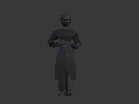 SQUID GAME LEADER 3D-Modell