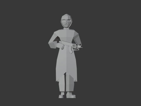 SQUID GAME LEADER 3D-Modell