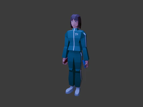 SQUID GAME PLAYER 3D Model