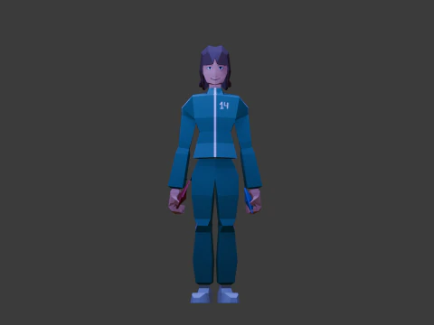 SQUID GAME PLAYER 3D Model
