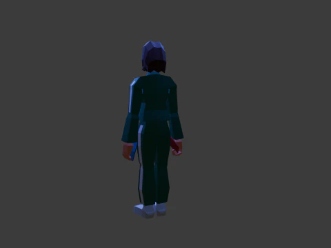 SQUID GAME PLAYER 3D Model