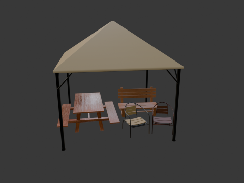 OUTDOOR FURNITURE PACK Modelo 3D