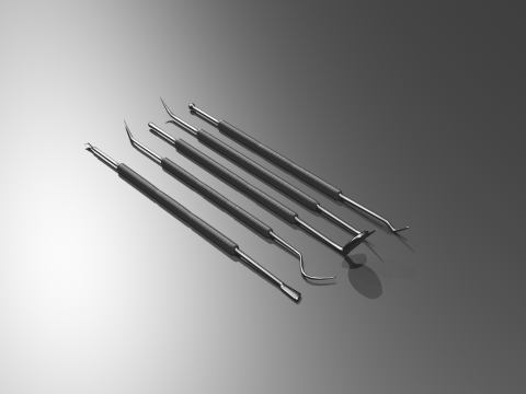 DENTAL TOOLS 3D Model