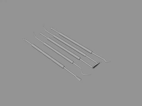 DENTAL TOOLS 3D Model