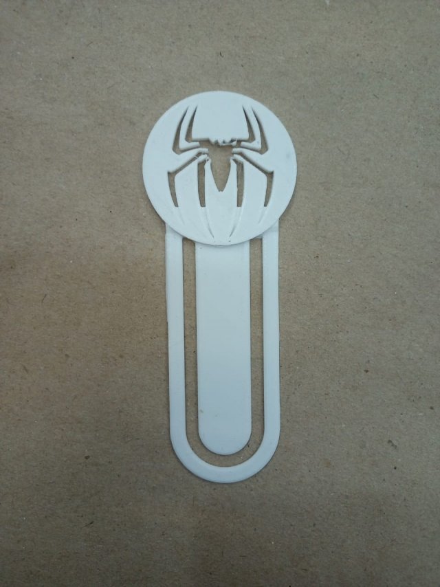 Bookmark Spider 3D Print Model .c4d .max .obj .3ds .fbx .stl .blend 