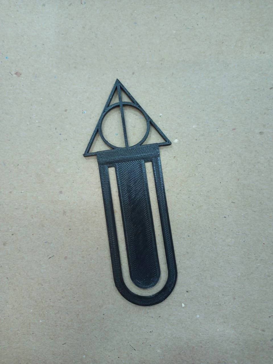 The Deathly Hallows bookmark 3D Print Model .c4d .max .obj .3ds .fbx .stl .blend