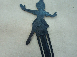 피터팬 북마크 3D 프린트 모델