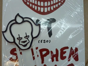 It stephen king bookmark 3D Print Model