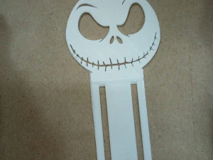 JACK SQUELETON BOOKMARK 3D Print Model