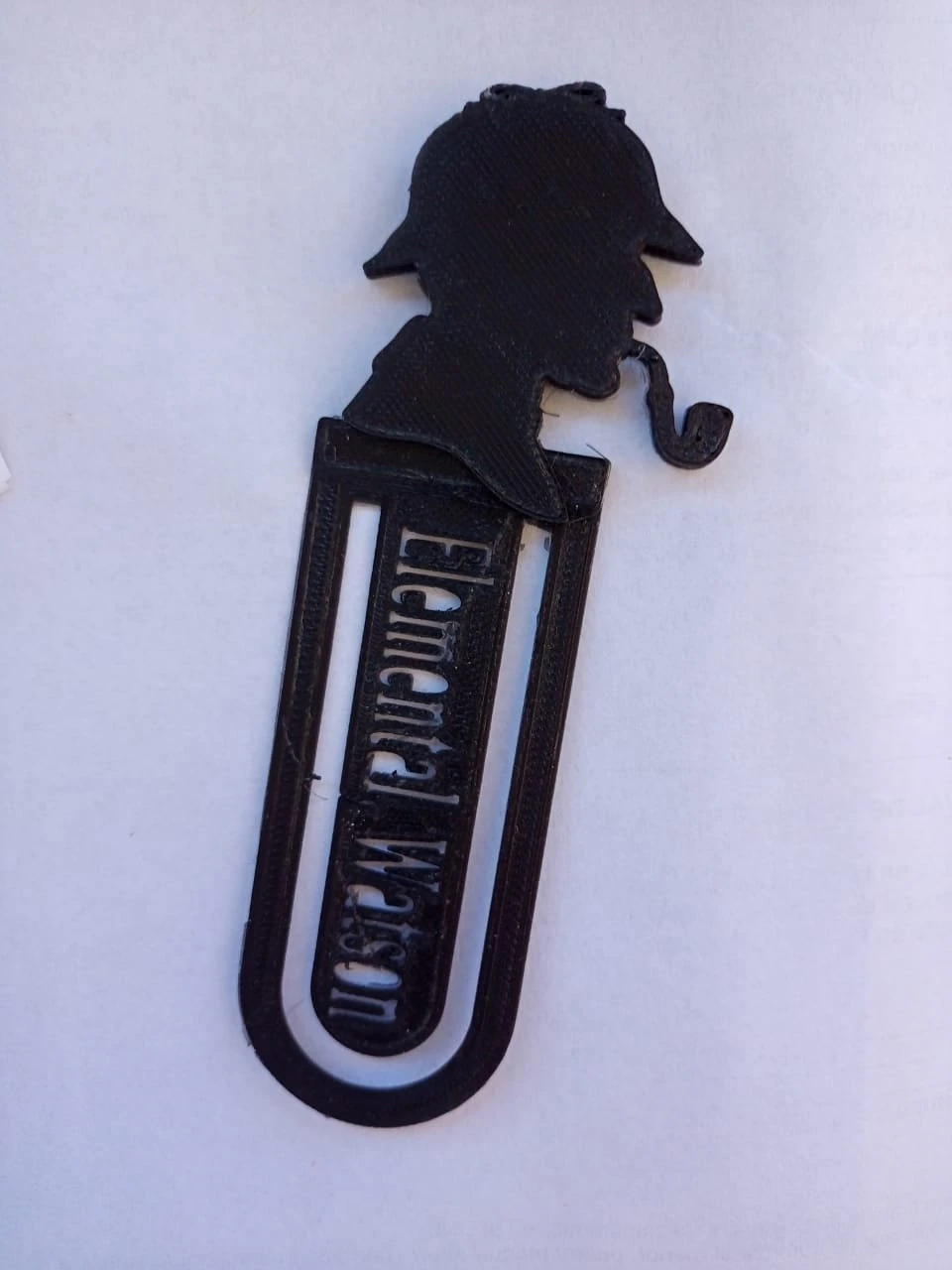 Sherlock holmes bookmark 3D Print Model .c4d .max .obj .3ds .fbx .stl .blend 