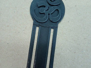 Om bookmark 3D Print Model