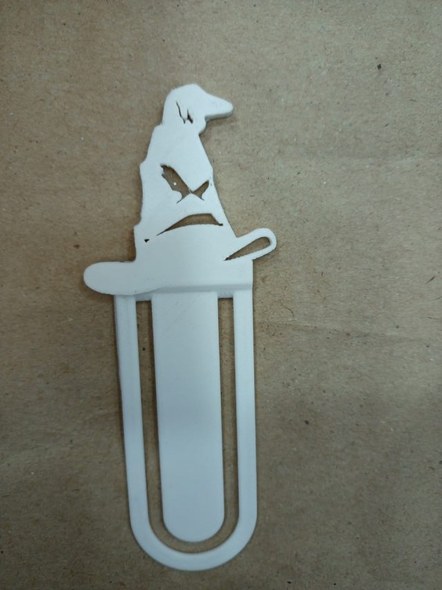 Sorting Hat BOOKMARK 3D Принт Модель .c4d .max .obj .3ds .fbx .stl .blend 