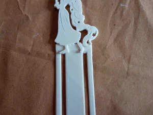 RAPUNZEL BOOKMARK 3D Print Model