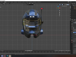 The helmet of the Miner of the future is fantastic 3D Model