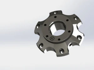 研削用ベース 3Dモデル