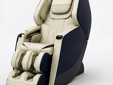 Modern Luxury Massage Chair PBR High Poly 3D Model