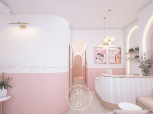 Beauty Clinic Reception 3D Model