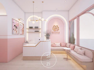Beauty Clinic Reception 3D Model