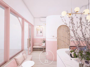 Beauty Clinic Reception 3D Model