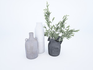 Vase Minimal 3D Model