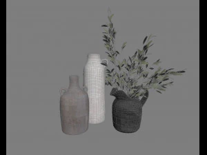 Vase Minimal 3D Model