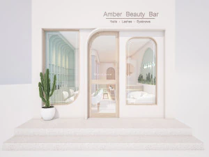 Nail Lashes Salon 3D Model