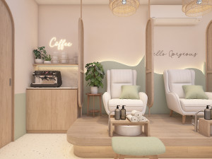 Nail Lashes Salon 3D-Modell