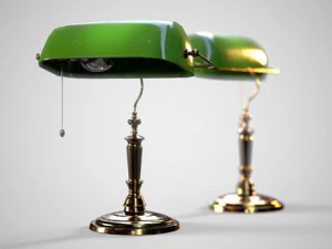 Vintage table lamp 3D Model