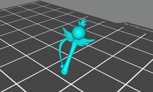 Sailor Senshin dream arc wand 3D Принт Модель .c4d .max .obj .3ds .fbx .stl .blend 