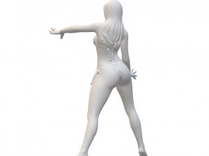 Sexy Girl Statues Ready to Print Modelo de Impressão 3D