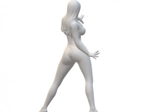 Sexy Girl Statues Ready to Print Modelo de Impressão 3D