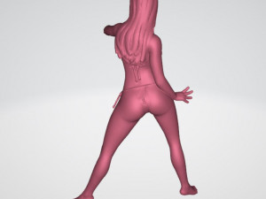 Sexy Girl Statues Ready to Print Modelo de Impressão 3D