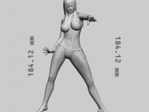 Sexy Girl Statues Ready to Print Modelo de Impressão 3D