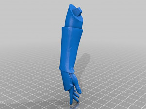 Women Space Trooper for 3D Printing 3D-Druckmodell