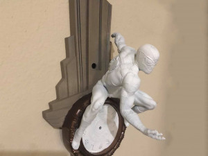 Spiderman Wall Clock Ready to Print STL 3D-printmodel