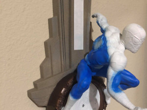 Spiderman Wall Clock Ready to Print STL 3D-printmodel