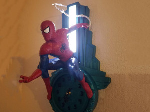 Spiderman Wall Clock Ready to Print STL 3D-printmodel