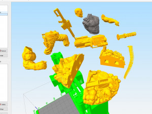 Punisher Diorama Ready to Print STL 3D Print Model