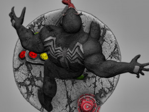 Ultimate Venom Statue Ready to Print STL 3D Принт Модель
